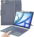 Nillkin Keyboard Case for iPad Air 13-inch, iPad Pro 12.9-inch Rugged Case by Nillkin