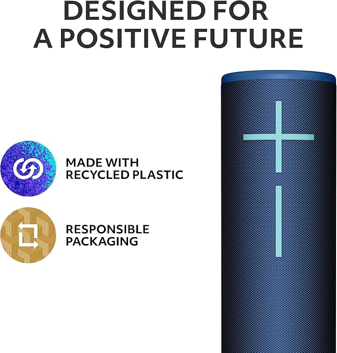 Ultimate Ears MEGABOOM 4 Portable Waterproof Bluetooth Speaker, 360-Degree Sound - Image 6