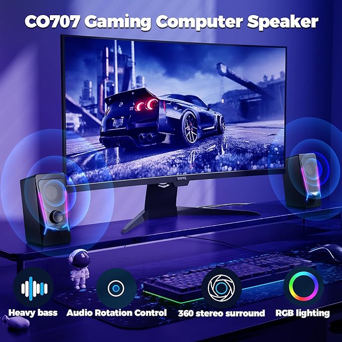 ROSON Computer Speakers, Gaming PC Speakers - Image 2