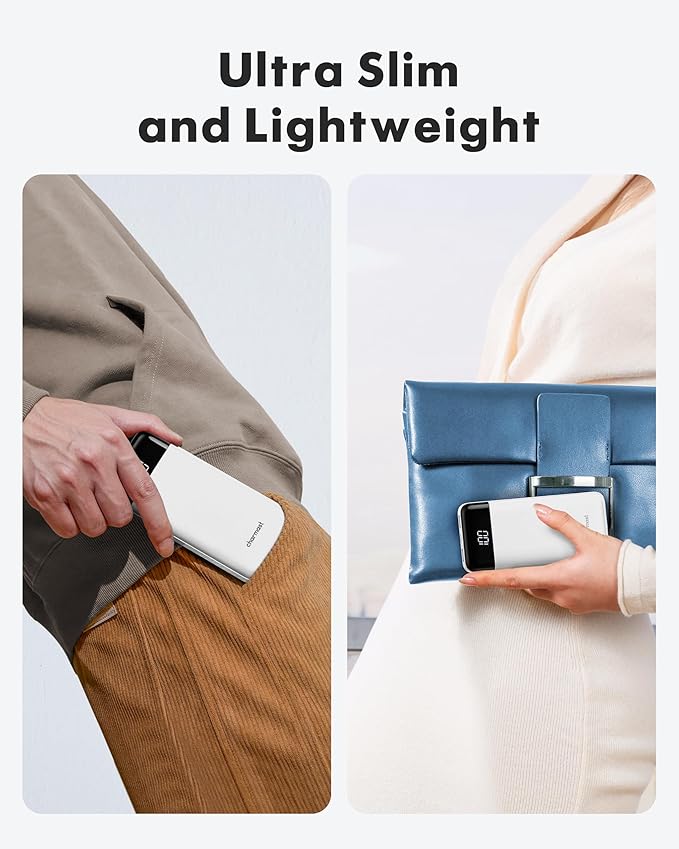Charmast Portable Charger with Built in Cables, Power Bank with Cords Wires - Image 5