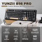 YUNZII B98 PRO QMK/VIA Wireless Mechanical Gaming Keyboard, 96% Layout - Image 2