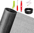 Ouskr Replacement Window Screens Kit, 48X118 Inch Durable Window Screen Mesh by Ouskr