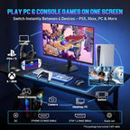SANSUI Gaming Monitor, 24.5" 300hz 240hz FHD 1080P 1ms FPS PC Monitor Gaming - Image 5