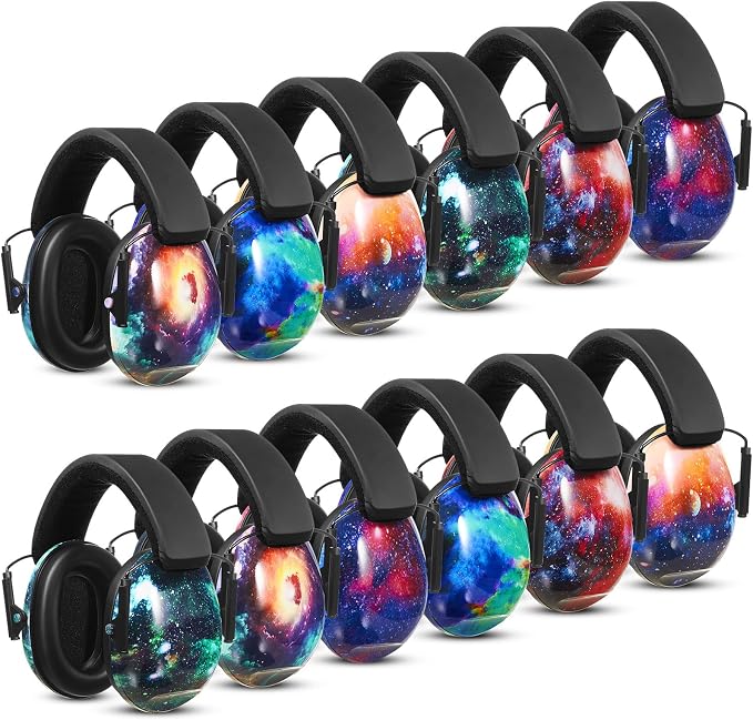 Amylove 12 Pcs Kids Ear Protection Noise Cancelling Headphones Ear Muffs Bulk by Amylove