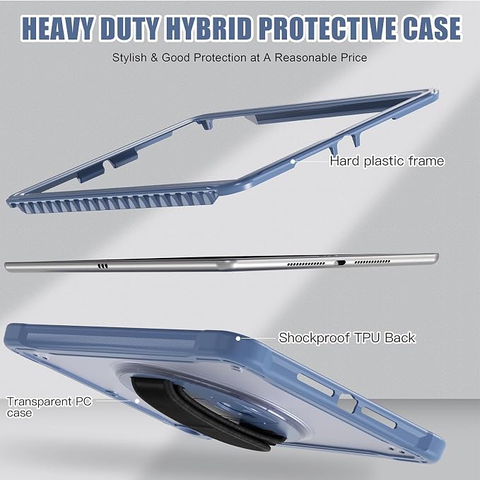 ZenRich Clear Case for iPad 9th/8th/7th Generation 10.2 inch 2021/2020/2019 - Image 9