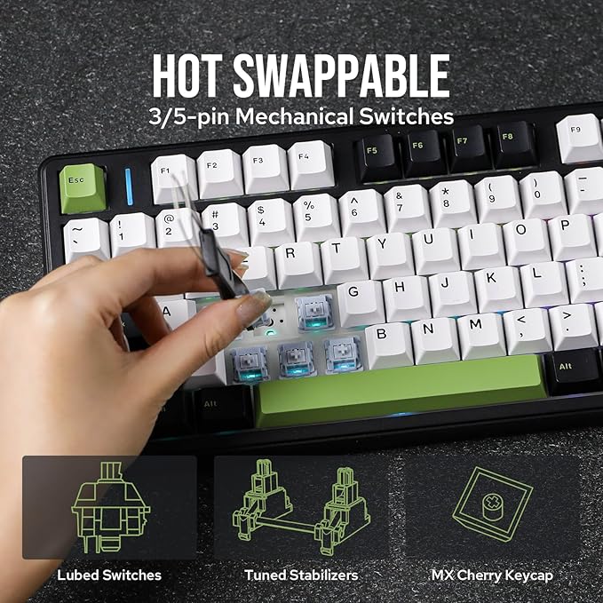 EPOMAKER X Aula F99 PRO Wireless Gaming Keyboard - Image 6