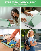 Folio Keyboard Case for iPad 10th Gen 10.9 inch and iPad 11th, Magnetic - Image 7