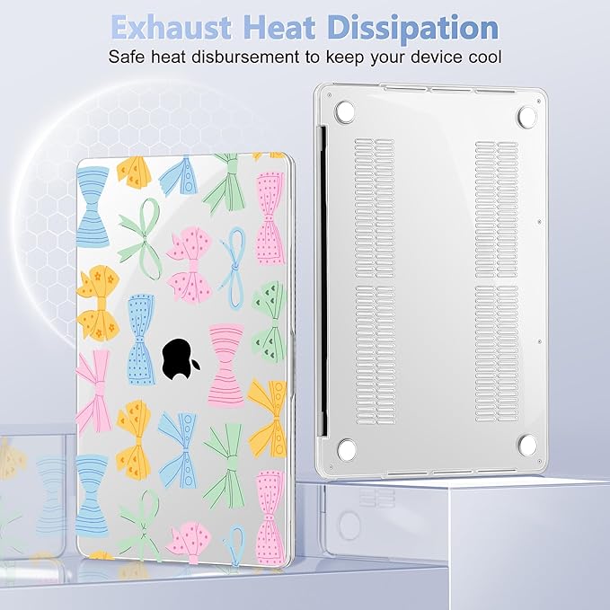 Case for MacBook Pro 13 inch with/Without Touch Bar, Hard Shell + Keyboard - Image 4