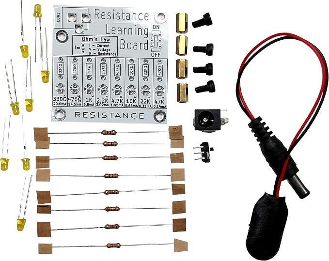 Full Set of 4 Electronics Learning Boards | Practice Soldering & Learn - Image 8