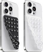 2PCS Silicone Suction Cup Phone Case Mount Double Sided, Hands-Free Phone by KlearlookMaximizedClarity