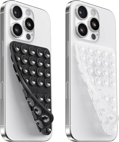 2PCS Silicone Suction Cup Phone Case Mount Double Sided, Hands-Free Phone by KlearlookMaximizedClarity