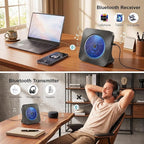 Gueray CD Player Portable Bluetooth Desktop CD Player - Image 3