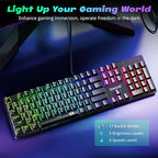 Redragon Mechanical Gaming Keyboard Wired, 11 Programmable Backlit Modes - Image 2