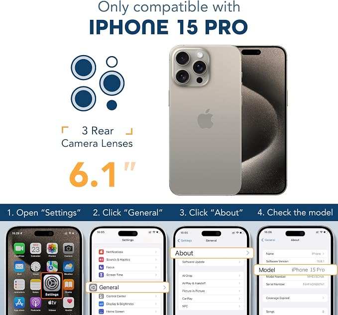 Magnetic for iPhone 15 Pro Case, Compatible - Image 8