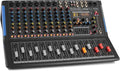 Pyle 12-Channel Console Style Audio Mixer by PyleUSA