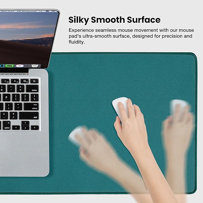 ALOANES Waterproof Mouse Pad, XL Gaming Keyboard Pad - Image 3