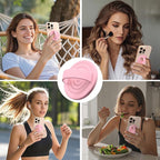 Magnetic Phone Ring Grip Holder, Silicone Finger Loop Grip, Compatible - Image 2