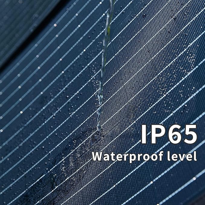 BLUERISE 60W Solar Panel Monocrystalline ETFE Cover Portable Foldable Solar - Image 8