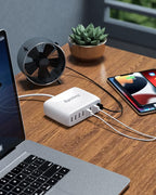 USB Charger Station, SUPERDANNY 8-Port Desktop Charging Station - Image 7
