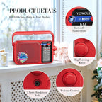 YOWGULF AM FM Radio with Best Reception, Battery Operated Radios or AC Power - Image 2