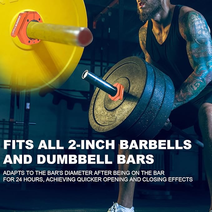 Magnetic Barbell Clamps 2 Inch Olympic – Quick Release Barbell Collars - Image 2