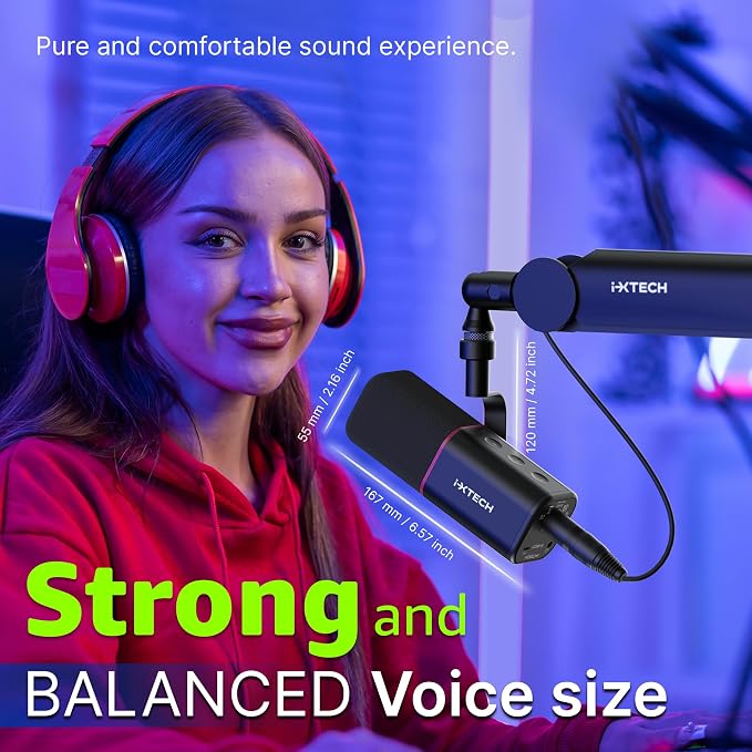 IXTECH Cardioid Dynamic Microphone - Image 7