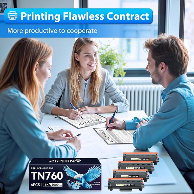 ZIPRINT TN760 Toner Cartridges Compatible Replacement - Image 8