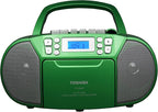 Toshiba TY-CKM39 Portable MP3 CD Cassette Boombox by ToshibaKitchen