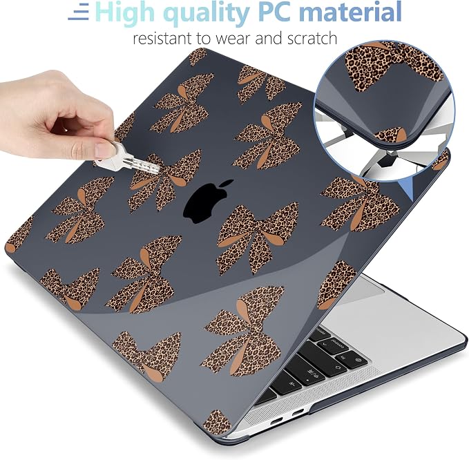 MEEgoodo Case for MacBook Pro 13 inch Case 2022 2021 2020 New A2338 M2/M1 A2251 - Image 3