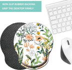 Mouse Pad with Wrist Support, Ergonomic Mouse Pad with Memory Foam Wrist Rest - Image 4