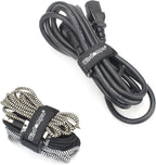 20 Pack 0.8 x 8 Inches Hook and Loop Reusable Fastening Cable Tie Down Straps - Image 6