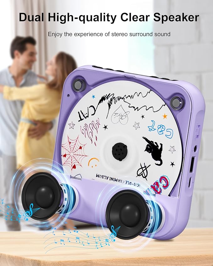 ENVYCLOUD CD Player Portable - Image 5