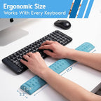 i-Rocks Memory Foam Keyboard Wrist Rest - Image 6