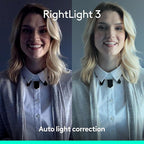 Logitech Brio 4K Webcam, Video Calling, Noise-Cancelling mic, HD Auto Light - Image 4