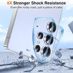 YWXTW S25 Ultra Camera Lens Cover, 9H Tempered Glass Upgraded Metal Edging - Image 3