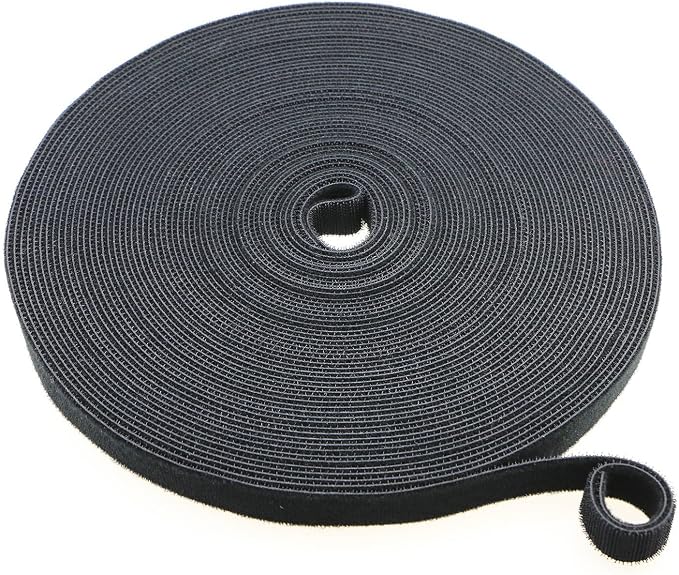 Pasow fastening tape Cable Tie Double Side Nylon Power Wire Management 3/4Inch - Image 3