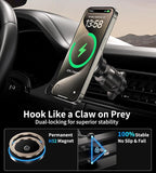 for MagSafe Car Mount Charger Dash/Windshield/Vent Wireless Car Charger with - Image 8