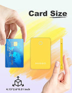6000mah Ultra Slim Built in Cables Power Bank, Card Size Built in USB C Cords - Image 2