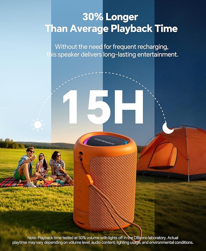 Portable Bluetooth Speaker Beach Essentials: Powerful Crystal Clear - Image 4