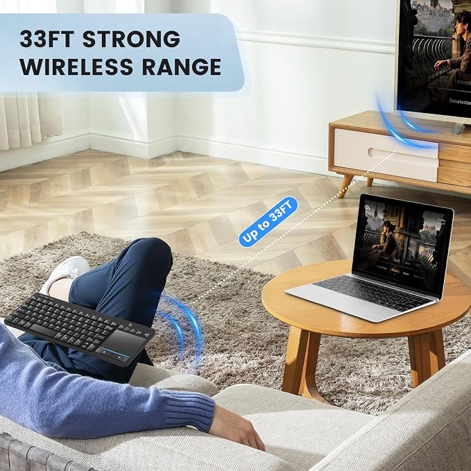 Multi-Device Wireless Bluetooth Keyboard - Image 2