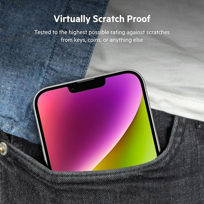 Belkin UltraGlass iPhone 14 Plus, iPhone 13 Pro Max Screen Protector - Image 4