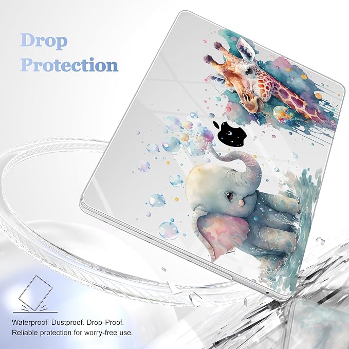 Case for MacBook Pro 13 inch with/Without Touch Bar, Hard Shell + Keyboard - Image 7