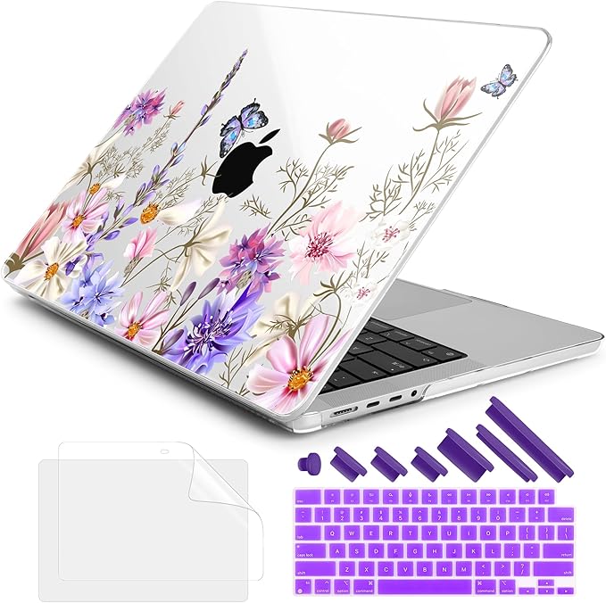 DONGKE for M4 MacBook Pro 16 Inch Case 2024 2023 2021 A3403 A3186 M3 A2991 M2 by DONGKE