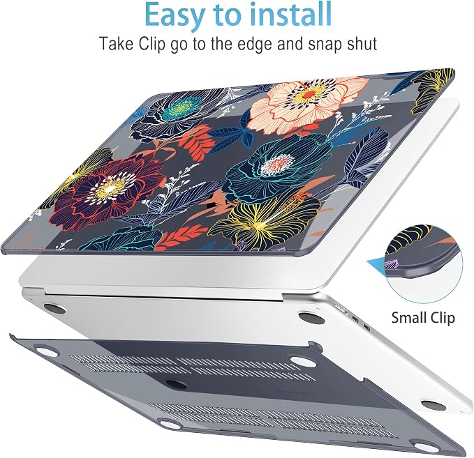 Mektron for 2025 M4 MacBook Air 13.6 Inch A3240 Case Fits 2023 A2681 M2 2024 - Image 3