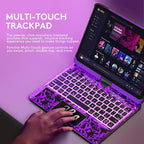 GUSGU Transparent Case with Wireless Keyboard only - Image 6
