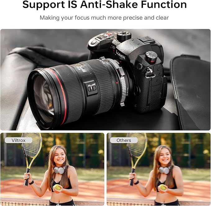 VILTROX EF-M1 Pro Lens Adapter, Auto Focus Ring Mount Adapter Lens Converter - Image 5
