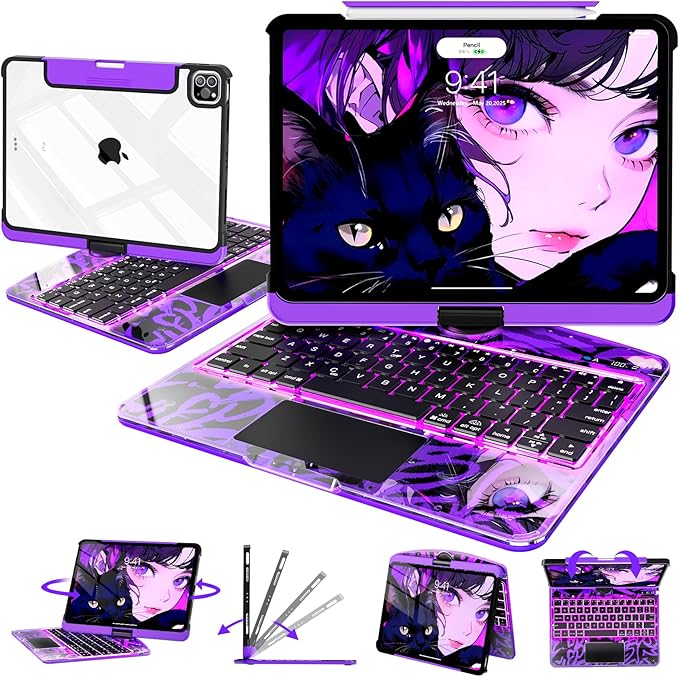 Intermerge Clear iPad A16 11th & 10th Generation 10.9" Case - Image 9