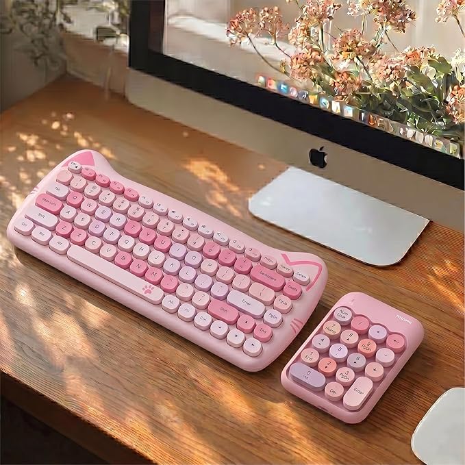Lomiluskr Cute Wireless Number Keypad - Image 3