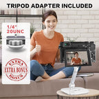 AboveTEK Upgraded Desktop Tablet Stand, 360° Swivel Tablet & Phone Desk Mount - Image 6