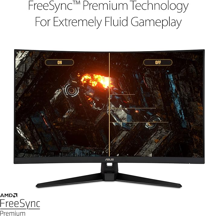 ASUS TUF Gaming 32" 1440P HDR Curved Monitor - Image 4